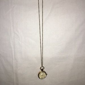 Clock necklace